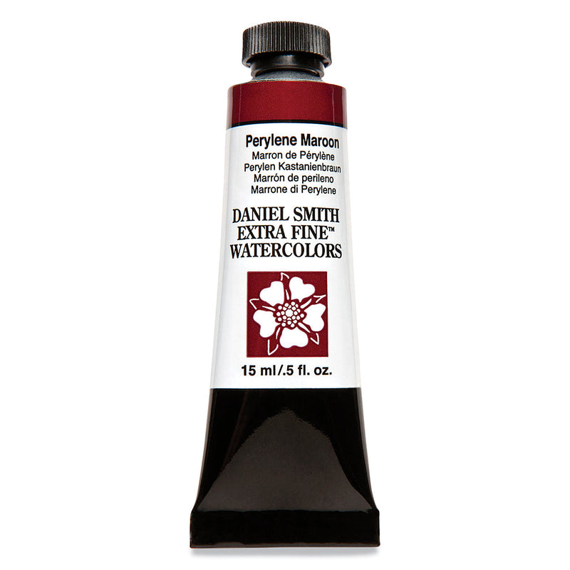 DANIEL SMITH EXTRA FINE WATER COLOUR 15 ML SR 3 PERYLENE MAROON (074)