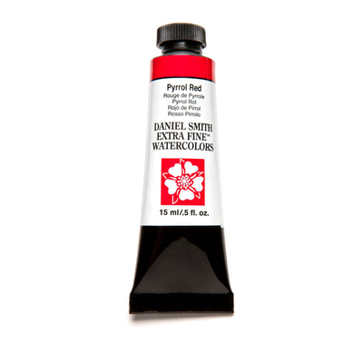DANIEL SMITH EXTRA FINE WATER COLOUR 15 ML SR 3 PYRROL RED (084)