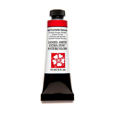 DANIEL SMITH EXTRA FINE WATER COLOUR 15 ML SR 3 RED FUCHSITE GENUINE (189)