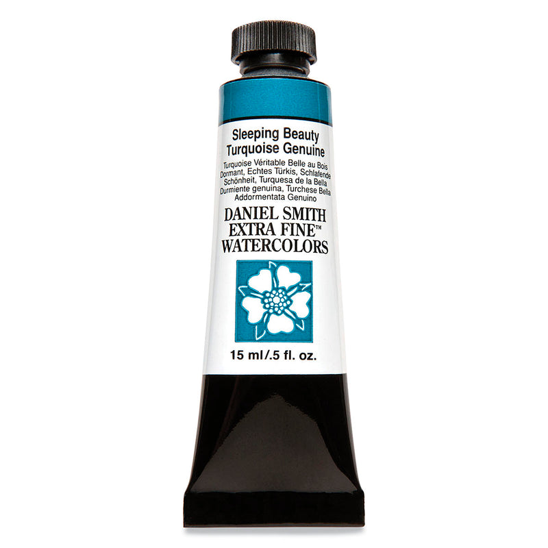 DANIEL SMITH EXTRA FINE WATER COLOUR 15 ML SR 5 SLEEPING BEAUTY TURQUOISE GENUINE (150)