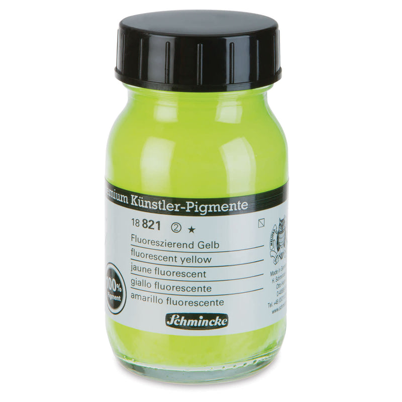 SCHMINCKE PIGMENT POWDER 100 ML SR 2 FLUORESCENT YELLOW (18821055)