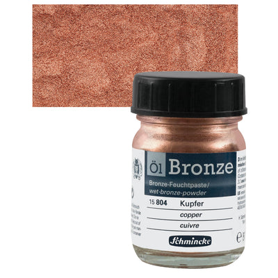 SCHMINCKE PIGMENT OIL 50 ML BRONZE COPPER