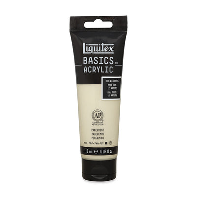 LIQUITEX BASICS ACRYLIC 118 ML PARCHMENT 6436