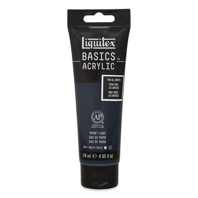 LIQUITEX BASICS ACRYLIC 118 ML PAYNES GREY 6310