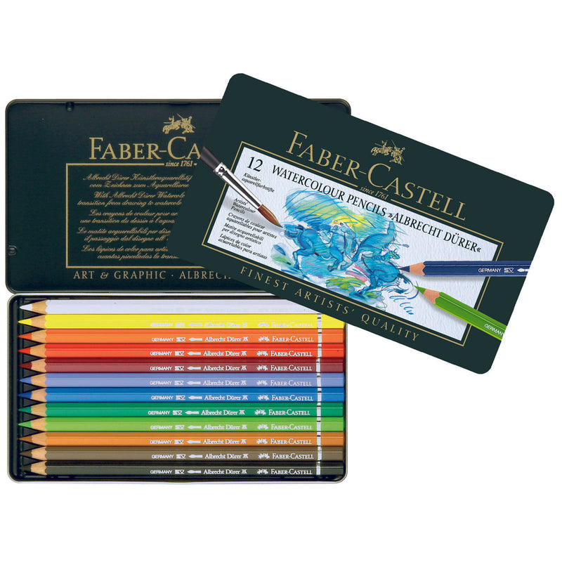 FABERCASTELL WATERCOLOUR PENCIL ALBRECHT DURER SET OF 12 (117512)