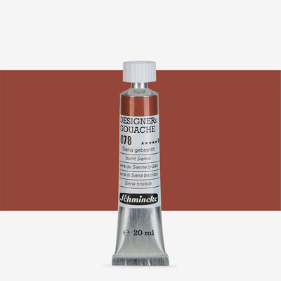 SCHMINCKE DESIGNERS GOUACHE COLOUR 20 ML SR 1 BURNT SIENNA