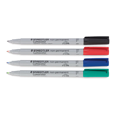 STAEDTLER LUMOCOLOR OHP MARKER SET OF 4 (316WP4)