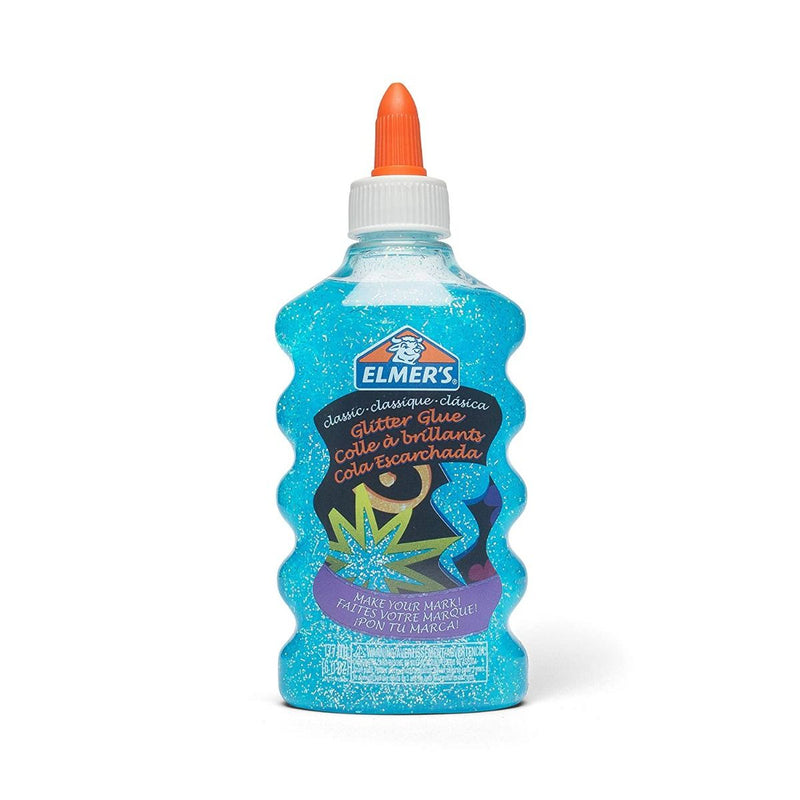 ELMER GLITTER GLUE BLUE 177 ML