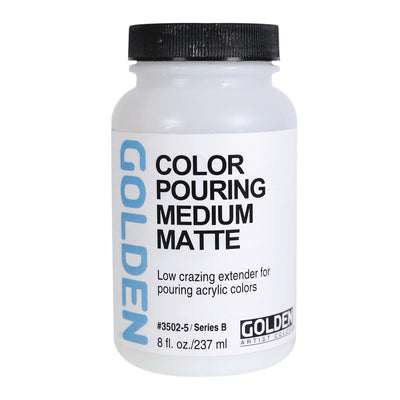 GOLDEN ACRYLIC MEDIUM POURING MEDIUM MATTE 237 ML 0003502-5