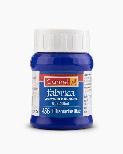 CAMLIN FABRICA ULTRA ACRYLIC COLOUR 500 ML ULTRA BLUE