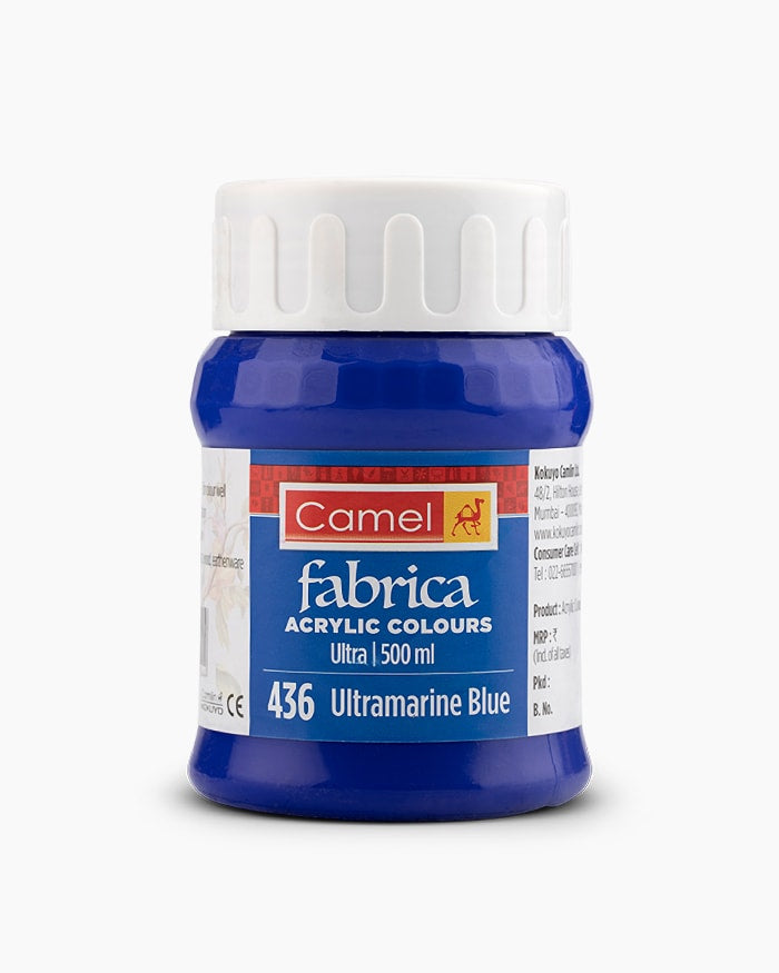 CAMLIN FABRICA ULTRA ACRYLIC COLOUR 500 ML ULTRA BLUE