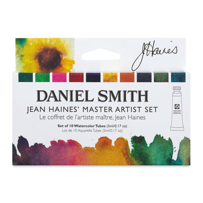 DANIEL SMITH EXTRA FINE WATER COLOUR TUBE SET 10 x 5 ML (285610223)