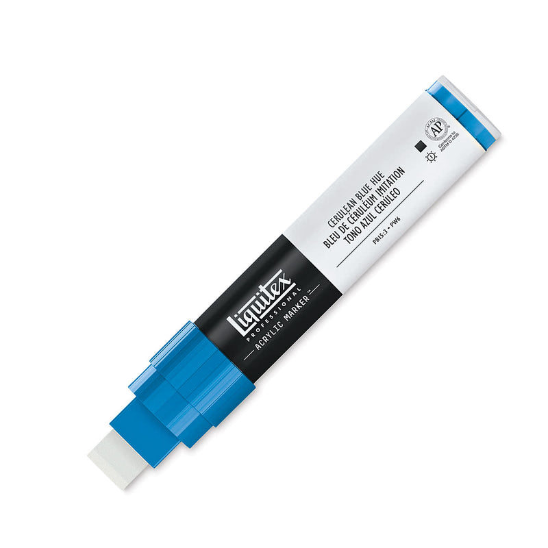 LIQUITEX ACRYLIC PAINT MARKER CERULEUN BLUE HUE 15 MM