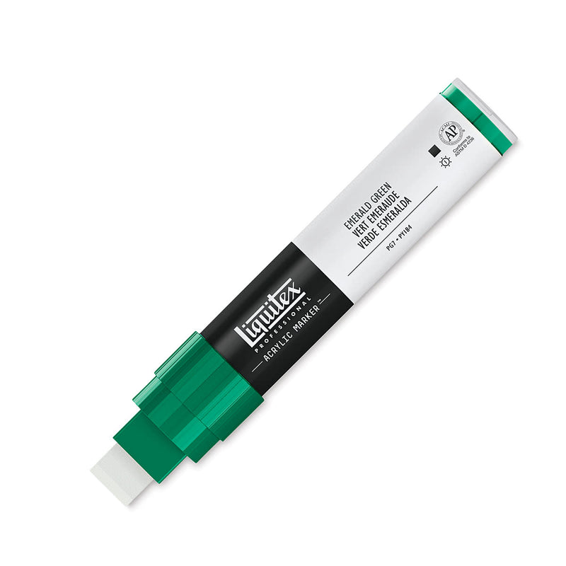 LIQUITEX ACRYLIC PAINT MARKER EMERALD GREEN 15 MM