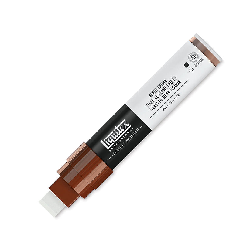 LIQUITEX ACRYLIC PAINT MARKER BURNT SIENNA 15 MM