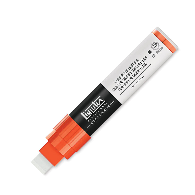 LIQUITEX ACRYLIC PAINT MARKER CADMIUM RED LIGHT HUE 15 MM