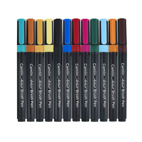 CAMLIN BRUSH PEN SET OF 12 (519273)
