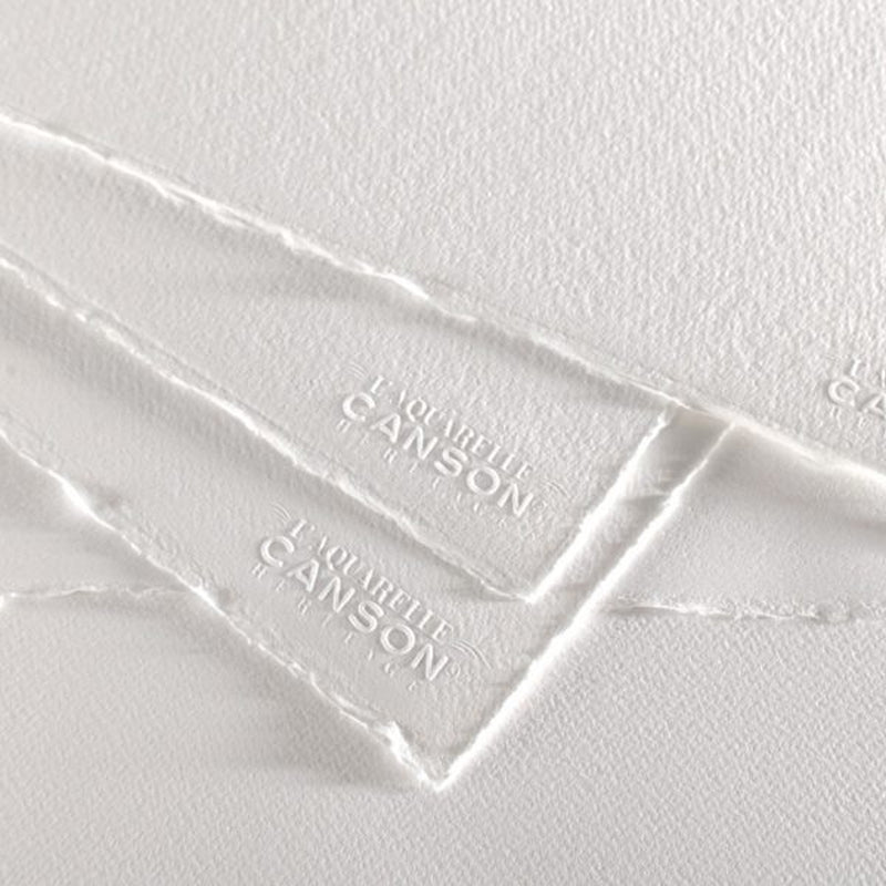 CANSON HERITAGE WATER COLOUR SHEETS ROUGH 640 GSM 100 COTTON 22" x 30