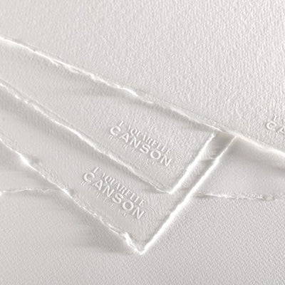 CANSON MONTVAL WATER COLOUR PADS 100 SHEETS 1SG COLD PRESSED 300 GSM 25% COTTON 24 x 32 CM (200006651)