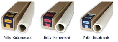 CANSON HERITAGE WATER COLOUR PAPER ROLL COLD PRESSED 300 GSM 100% COTTON 152 x 457 (100720027)