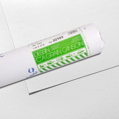 CANSON "C"A GRAIN DRAWING PAPER ROLL 180 GSM 152X1000