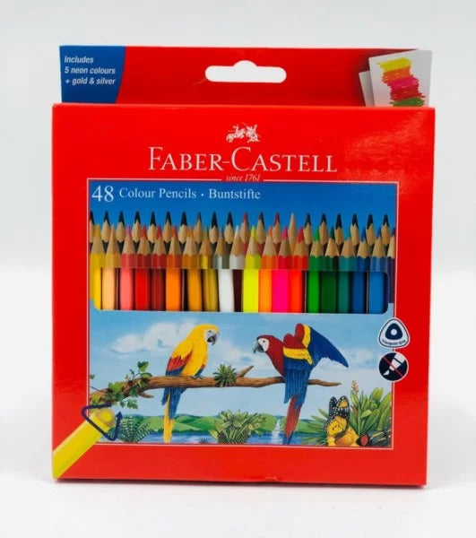 FABERCASTELL COLOUR PENCIL SET OF 48 (118048)