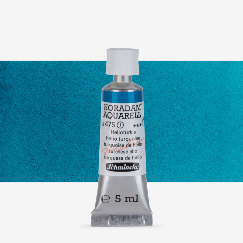 SCHMINCKE HORADAM AQUARELL 5 ML SR 1 HELIO TURQUOISE (475)