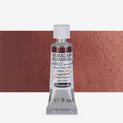 SCHMINCKE HORADAM AQUARELL 5 ML SR 1 INDIAN RED (645)
