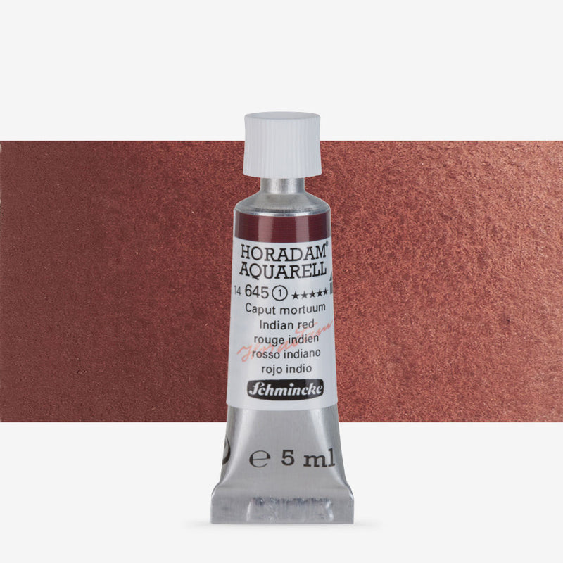 SCHMINCKE HORADAM AQUARELL 5 ML SR 1 INDIAN RED (645)