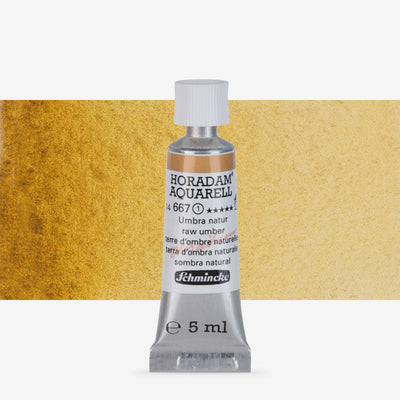 SCHMINCKE HORADAM AQUARELL 5 ML SR 1 RAW UMBER (667)