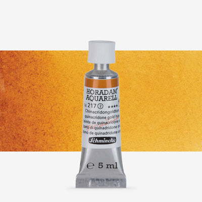 SCHMINCKE HORADAM AQUARELL 5 ML SR 2 QUINACRIDONE GOLD HUE (217)