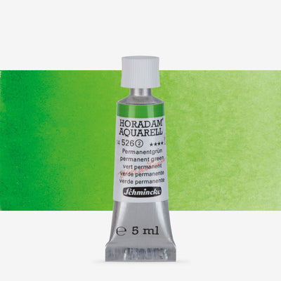 SCHMINCKE HORADAM AQUARELL 5 ML SR 2 PERMANENT GREEN (526)