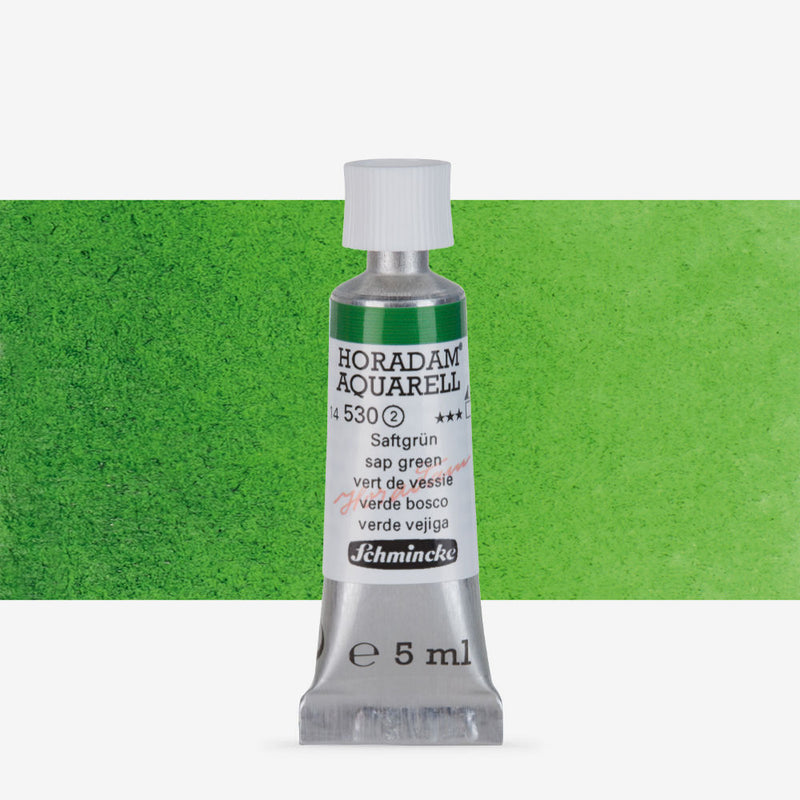 SCHMINCKE HORADAM AQUARELL 5 ML SR 2 SAP GREEN (530)