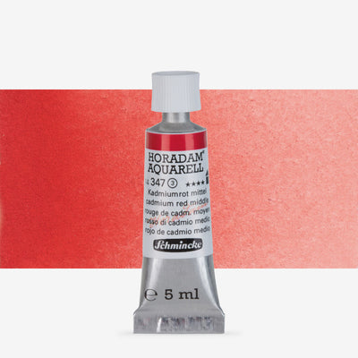 SCHMINCKE HORADAM AQUARELL 5 ML SR 3 CADMIUM RED MIDDLE (347)
