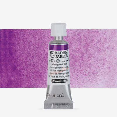 SCHMINCKE HORADAM AQUARELL 5 ML SR 3 MANGANESE VIOLET (474)