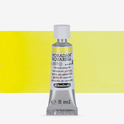 SCHMINCKE HORADAM AQUARELL 5 ML SR 4 VANADIUM YELLOW (207)