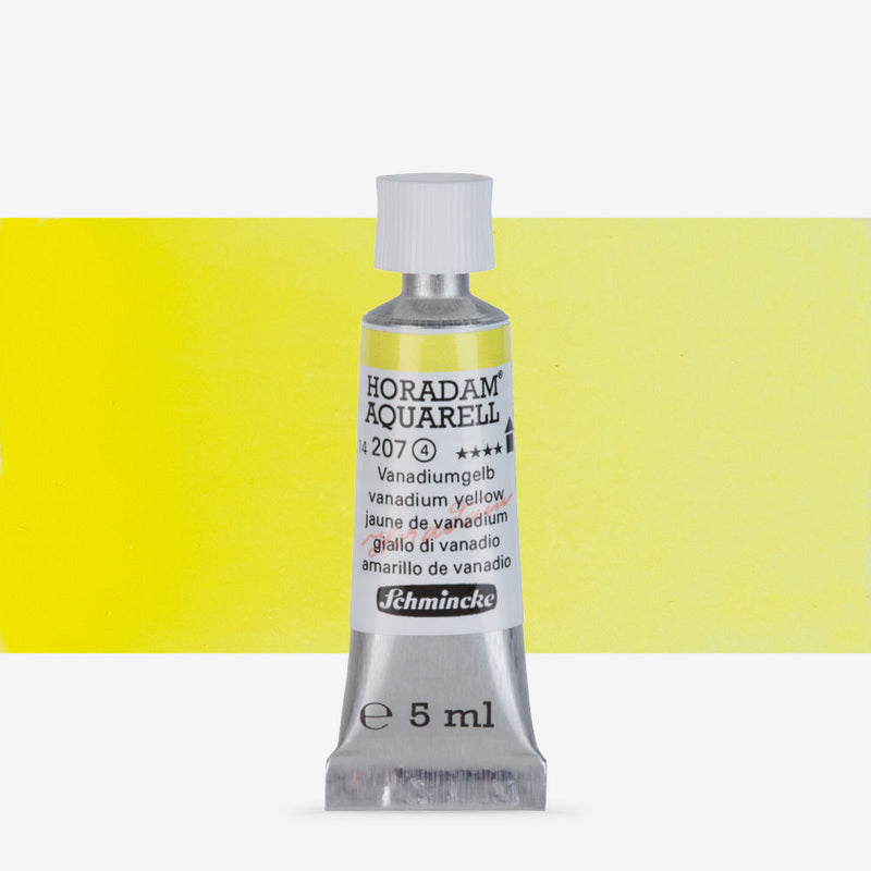 SCHMINCKE HORADAM AQUARELL 5 ML SR 4 VANADIUM YELLOW (207)