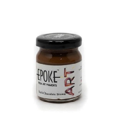 EPOKE RESIN ART PIGMENT DARK CHOCOLATE BROWN 75 GMS