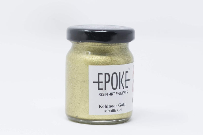 EPOKE RESIN ART PIGMENT METALLIC KOHINOOR GOLD 75 GMS