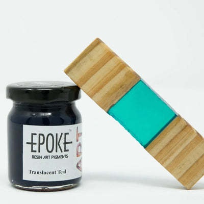 EPOKE RESIN ART PIGMENT TRANSLUCENT TEAL 75 GMS