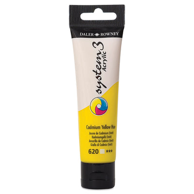 DALER & ROWNEY SYSTEM 3 ACRYLIC 59 ML CADMIUM YELLOW HUE 059620