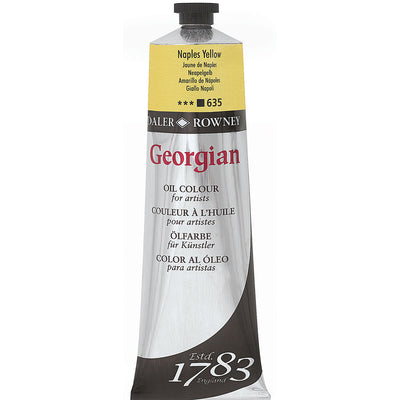 DALER & ROWNEY GEORGIAN OIL COLOUR 225 ML NAPLES YELLOW (111225635)