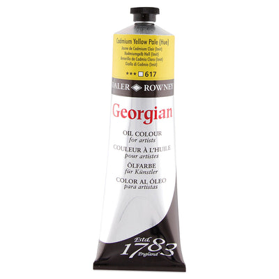 DALER & ROWNEY GEORGIAN OIL COLOUR 225 ML CADMIUM YELLOW PALE HUE (111225617)