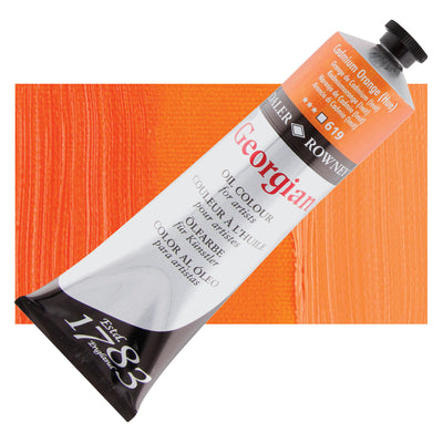 DALER & ROWNEY GEORGIAN OIL COLOUR 225 ML CADMIUM ORANGE HUE (111225619)