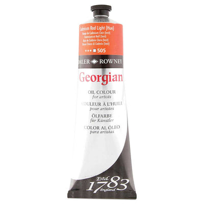 DALER & ROWNEY GEORGIAN OIL COLOUR 225 ML CADMIUM RED LIGHT HUE (111225505)