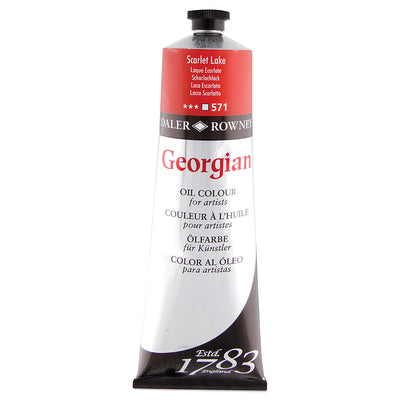 DALER & ROWNEY GEORGIAN OIL COLOUR 225 ML SCARLET LAKE (111225571)