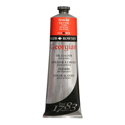 DALER & ROWNEY GEORGIAN OIL COLOUR 225 ML PYRROLE RED (111225512)