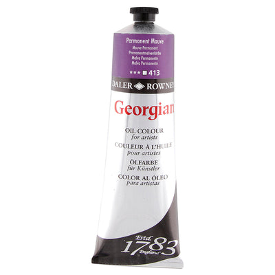 DALER & ROWNEY GEORGIAN OIL COLOUR 225 ML PERMANENT MAUVE (111225413)