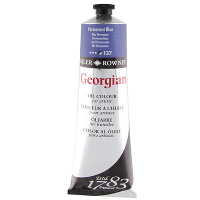 DALER & ROWNEY GEORGIAN OIL COLOUR 225 ML PERMANENT BLUE (111225137)