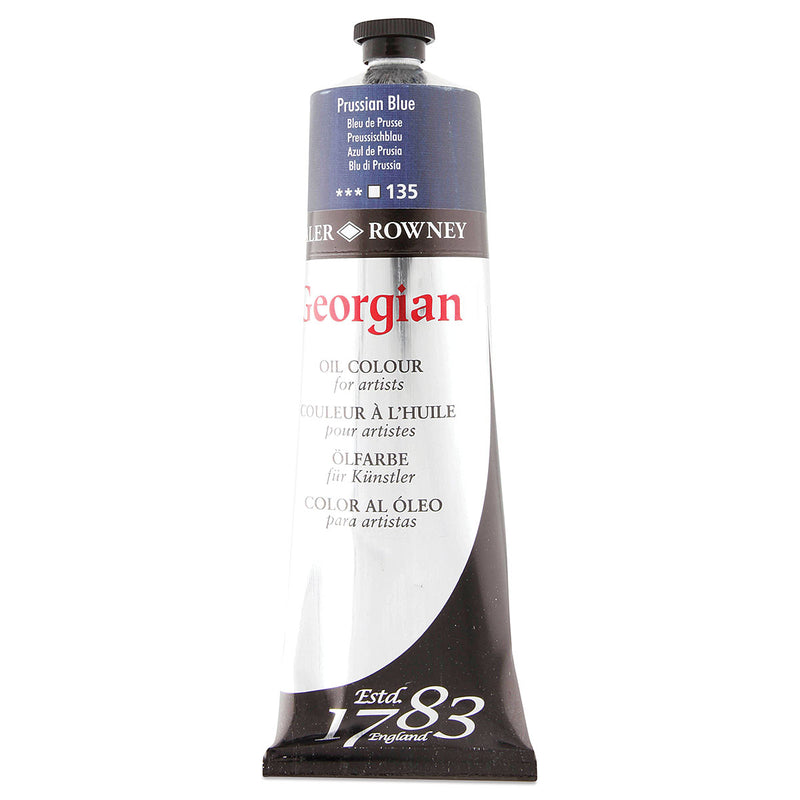 DALER & ROWNEY GEORGIAN OIL COLOUR 225 ML PRUSSIAN BLUE (111225135)